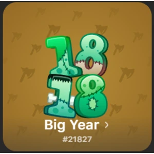 Big Year (Приклад)