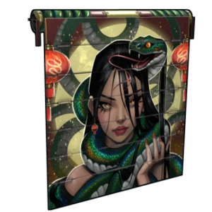 Snake Lord Garage Door