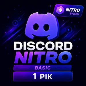 Discord Nitro Basic на 1 рік